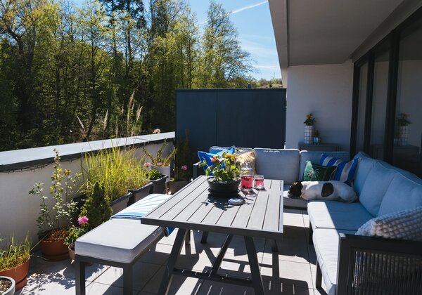 mobilier terasa aluminiu
