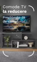 CTL - TV stand on sale, getting ready for football