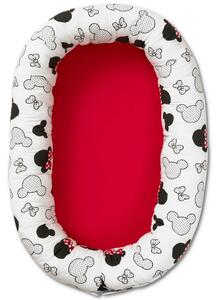 Baby nest multifunctional cu husa detasabila Kidizi Minnie 95x50 cm