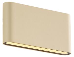Lampă modernă de perete pentru exterior bej 17,5 cm incl. LED IP65 - Batt