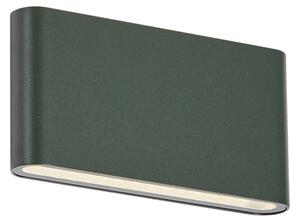 Lampă modernă de perete pentru exterior verde închis 17,5 cm, inclusiv LED IP65 - Batt