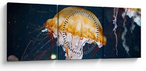 Tablou - Medusa (cu ceas) (90x30 cm)