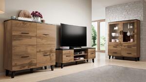 Mobilier living II Samara (Wotan + Wotan + negru). 1070253