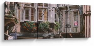 Tablou - Creperia (cu ceas) (90x30 cm)