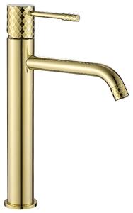 Baterie pentru lavoar Rea Lungo Diamond Gold