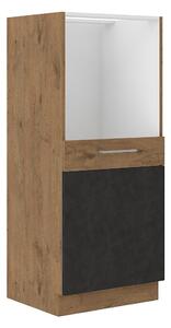 Dulap bucătărie sub cuptor Bronte 60 DP 145 1F BB (stejar lancelot + matera). 1058626