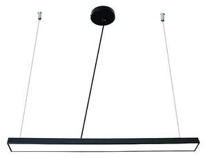 Lustră LED pe cablu LED/32W/230V 4000K d. 120 cm negru