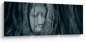 Tablou - Fața Thailandeză (cu ceas) (90x30 cm)