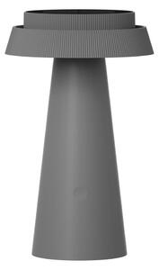 Lampă solară LED MARAKESZ LED/3,7V USB 3600 mAh 1800/2700/3000K IP54 gri