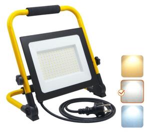 Proiector LED TIGRA LED/100W/4000K IP54 negru/galben