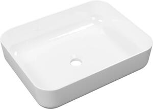 Excellent Cori 2.0 lavoar 50x38 cm dreptunghiular de blat alb luciu CEEX.6901.500.WH