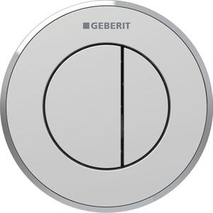 Geberit Typ 10 buton de spălare pentru WC crom mat 116.055.JQ.1