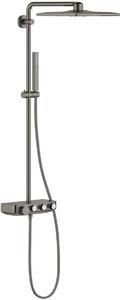 Grohe Euphoria SmartControl set de duș perete cu termostat cu duș de ploaie Brushed Hard Graphite 26508AL0