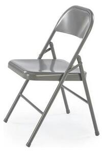 Scaun K565, gri, metal, 46x47x75 cm