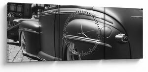Tablou - Ford 1948 (cu ceas) (90x30 cm)