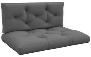 Outsunny Set de 2 Perne pentru Sezut si Spatar pentru Exterior