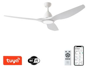 ZEVENTI - Ventilator de tavan URBINO LED/20W/230V Wi-Fi Tuya, alb + telecomandă
