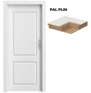 Porta Doors Foaie de ușă royal a, de interior, normă poloneză (h0-2060 mm), 60 cm, alb, finisaj vopsea standard, porta doors