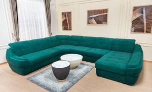 Colțar Extensibil Space XXL Verde - Vega 27 Stânga