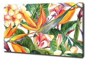 Tablouri tipărite pe pânză flori tropicale