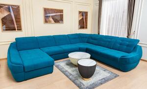 Colțar Extensibil Space XXL Turcoaz - Vega 25 Dreapta