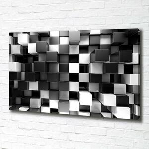Print pe canvas cuburi de abstractizare