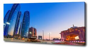 Tablou pe pânză Străzile din Abu Dhabi