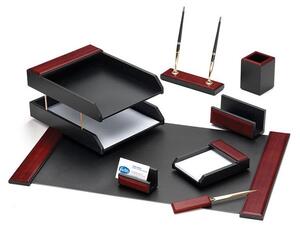 Set birou lux lemn 8 piese Forofis 91785