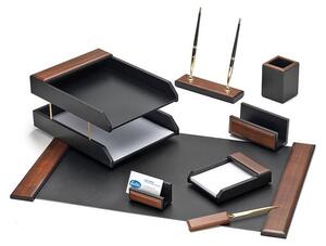 Set birou lux lemn 8 piese Forofis 91784