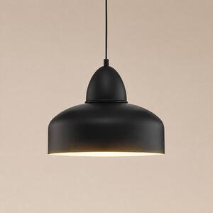 ALDEX Lampă suspendată Mille, 1 bec, negru, reglabil, Negru, Camera de zi / sufragerie, Metal, Design industrial