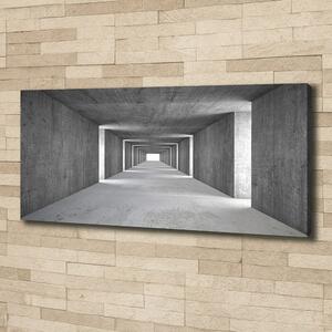 Imprimare tablou canvas Tunelul de beton