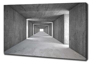 Imprimare tablou canvas Tunelul de beton