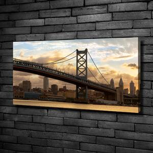 Tablou pe pânză canvas Podul Philadelphia