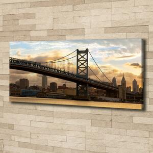 Tablou pe pânză canvas Podul Philadelphia