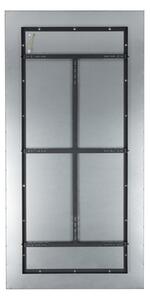 Brilagi - Plafonieră LED reglabilă SLIMFRAME, 80 W, 230 V, 120 x 60 cm, neagră, cu telecomandă