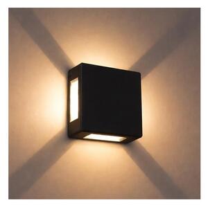 Brilagi - Aplică LED de exterior QUADRAY LED/6W/230V neagră IP54