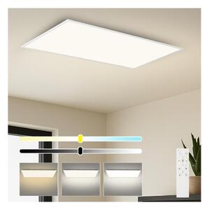 Brilagi - Plafonieră SLIMFRAME LED reglabilă cu dimmer/80W/230V 120x60 cm albă + telecomandă