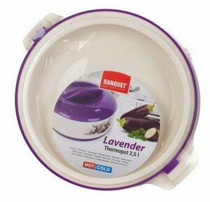 Oală termo Banquet Culinaria LAVENDER 2.5 l, 2,5 l