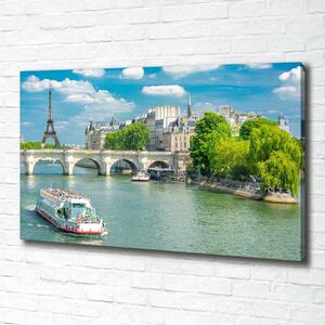 Print pe canvas Seine din Paris