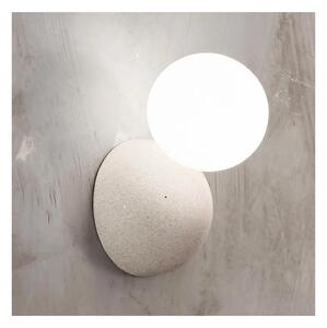 Ondaluce - Aplica de perete ROCK 1xG9/7W/230V beton/alb