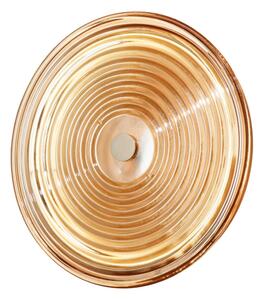 Ondaluce - Aplica LED de perete JOKEY LED/10W/230V auriu/bej fumuriu