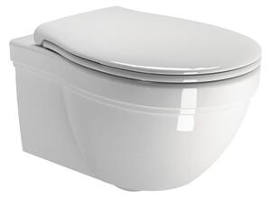 GSI GSI, vas WC montat pe perete CLASSIC, 37x55 cm, ExtraGlaze alb, 871211