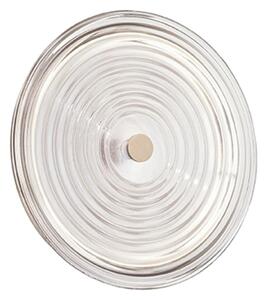 Ondaluce - Aplica de perete LED JOKEY, 10W/230V, auriu/transparent