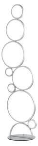 Ondaluce - Lampă de podea LED reglabilă POIS LED/52W/230V, 160 cm, argintie