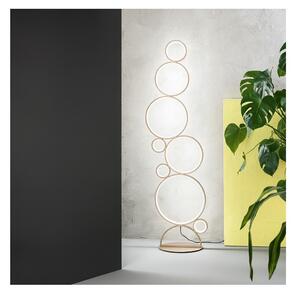 Ondaluce - Lampadar reglabil POIS LED/52W/230V 160 cm auriu