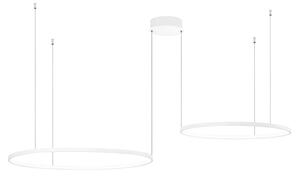 Ondaluce - Lustră LED dimabilă pe cablu SOEL LED/28W/230V + LED/38W, albă