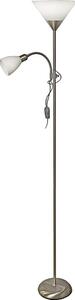 Lampadar WENDY 1xE27/100W/230V + 1xE14/40W crom mat