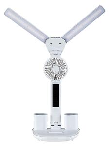 Rabalux NOVILO 74030 - Lampă de birou LED reglabilă cu ventilator, LED 7W/5V