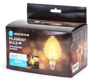 Bec LED FILAMENT Aigostar E27/4W/230V 1800K căpșună
