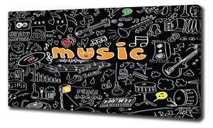 Tablou canvas simboluri muzicale